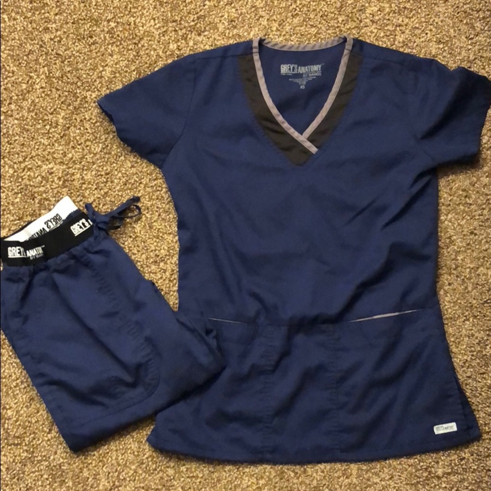 Navy scrubs